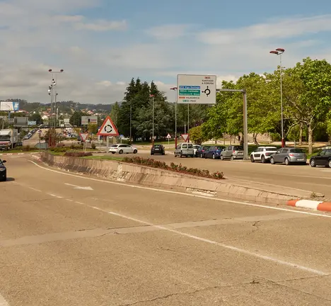 N-550 en Pontevedra
