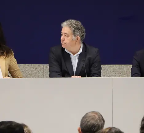 Lores coa Conselleira no anuncio da Variante de Alba