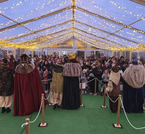 reis magos na carpa de talo r&iacute;o