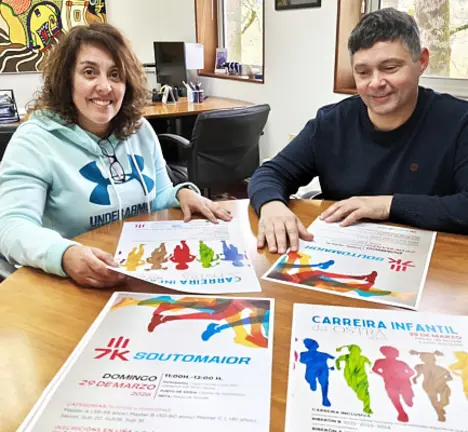 Raquel Villaverde e Manu Lourenzo