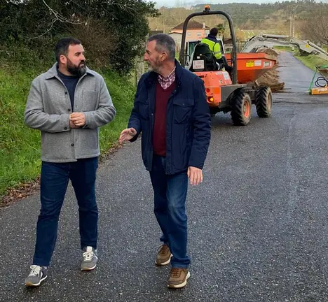 Visita &aacute;s obras de Barosa