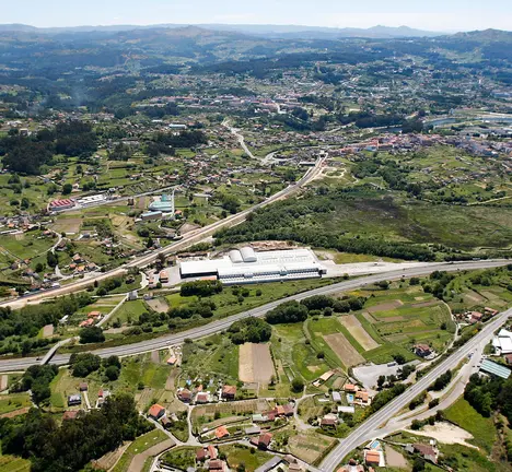 Vista aerea Pontevedra