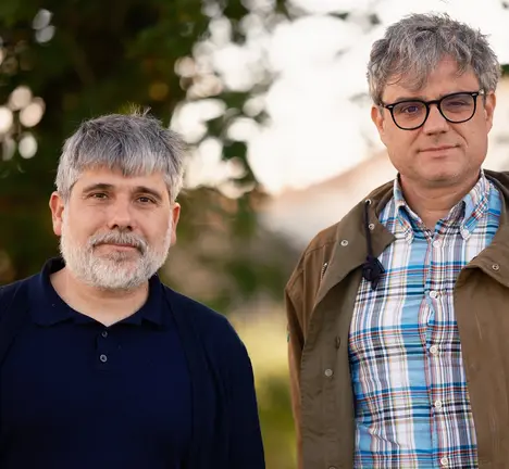Fran Devesa e Miguel Lois, concelleiros do BNG