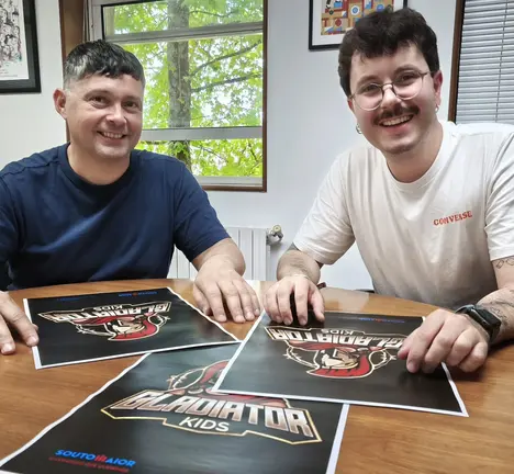 Manu Lourenzo e Gonzalo Outeiro