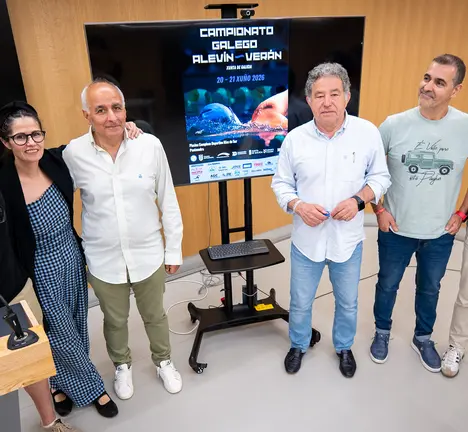 Presentaci&oacute;n do Campionato Galego Alev&iacute;n de Nataci&oacute;n de Ver&aacute;n