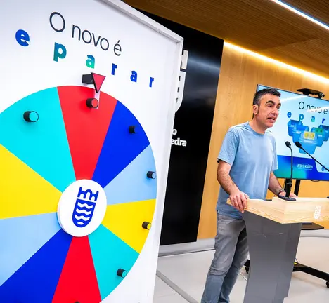 Presentaci&oacute;n da campa&ntilde;a "O novo &eacute; separar"