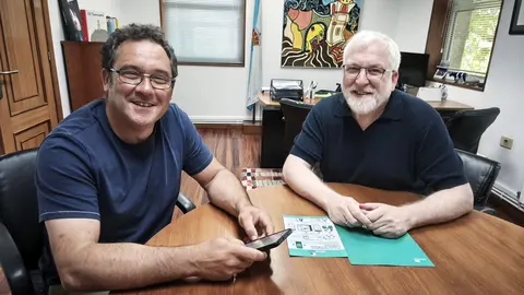 Pablo Garrido e Manuel Pan