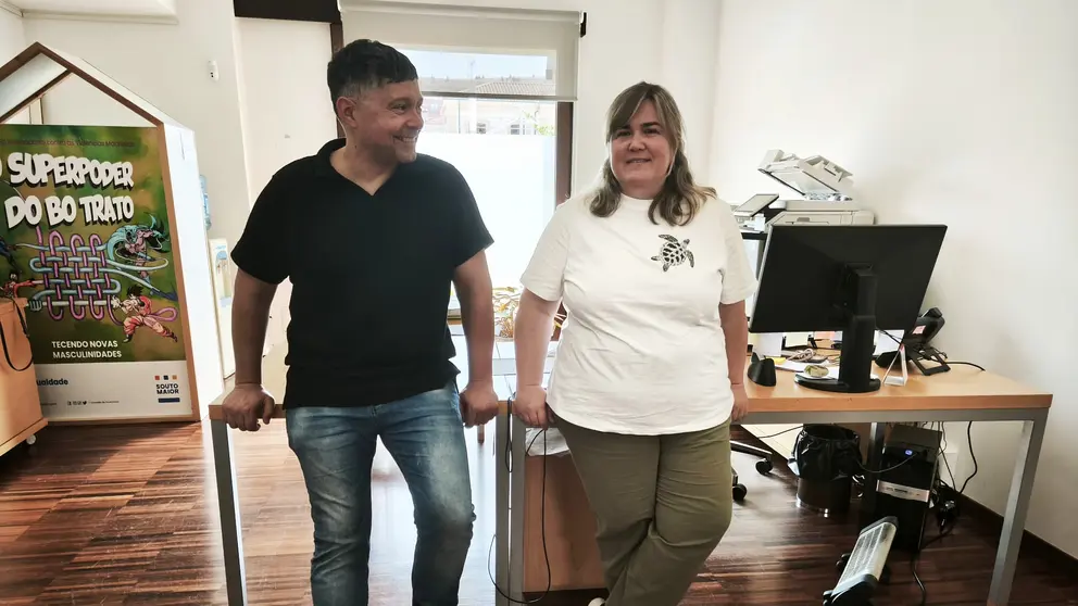 Manu Lourenzo e Rosana Mart&iacute;nez Boullosa