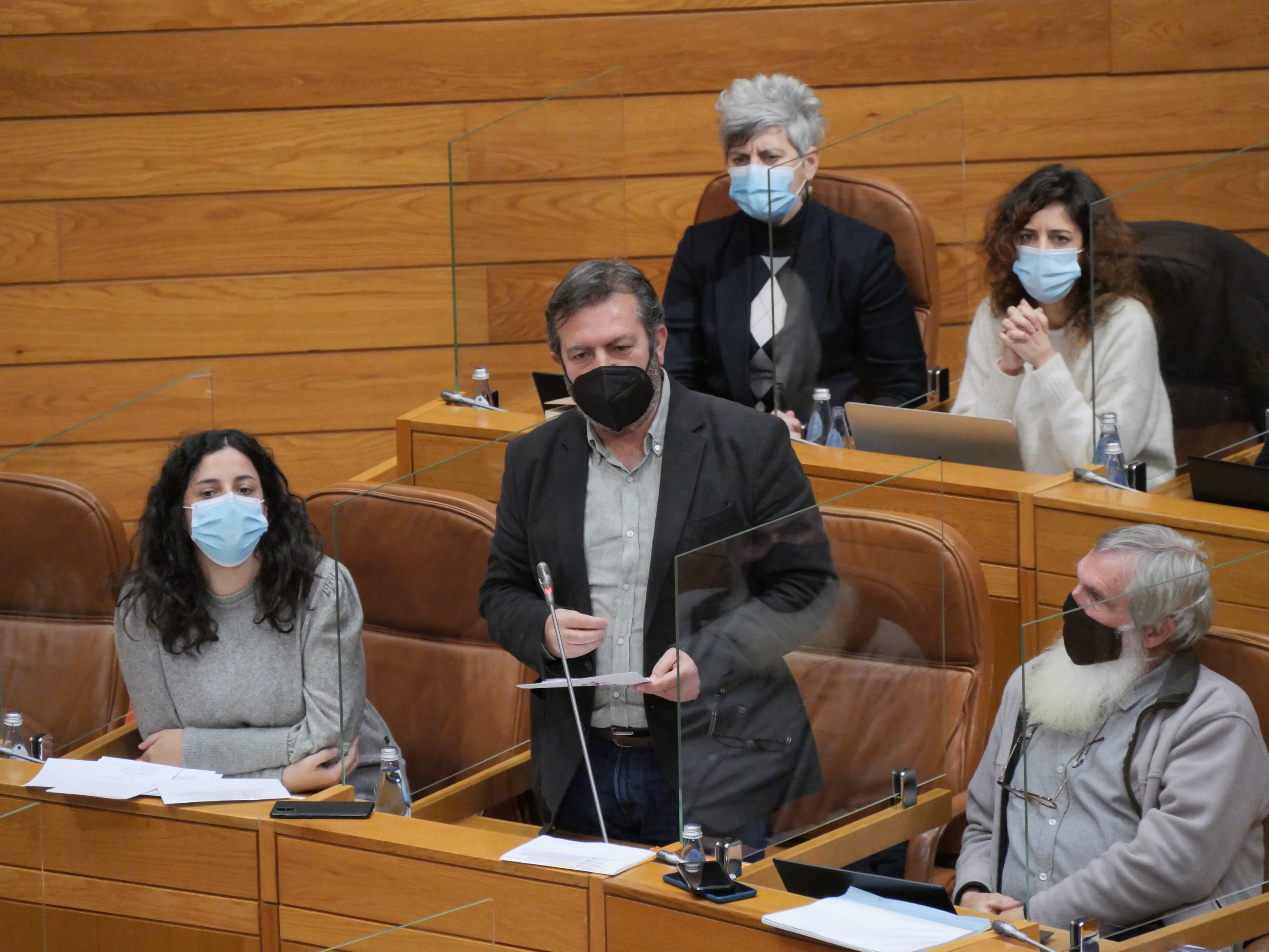 Foto Luís Bará pregunta eólico Cerdedo-Cotobade