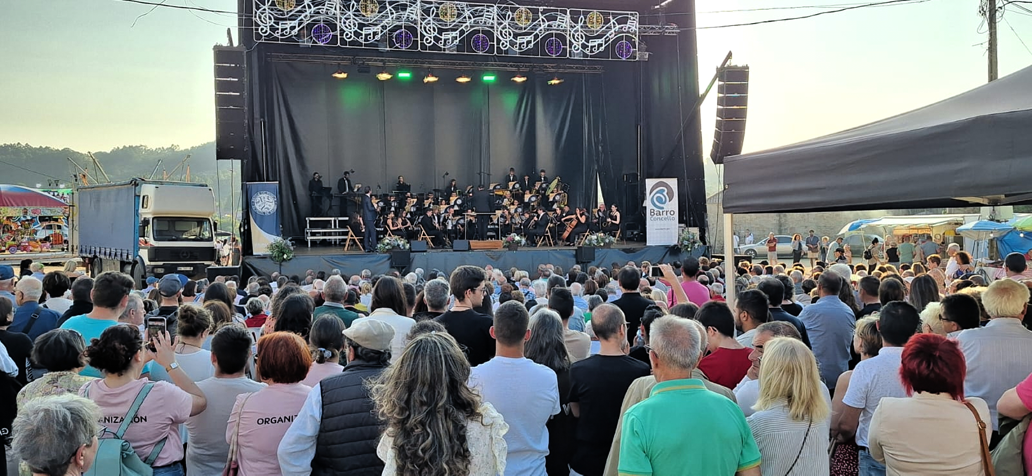 Actiuación da Banda de Música Xuvenil de Barro
