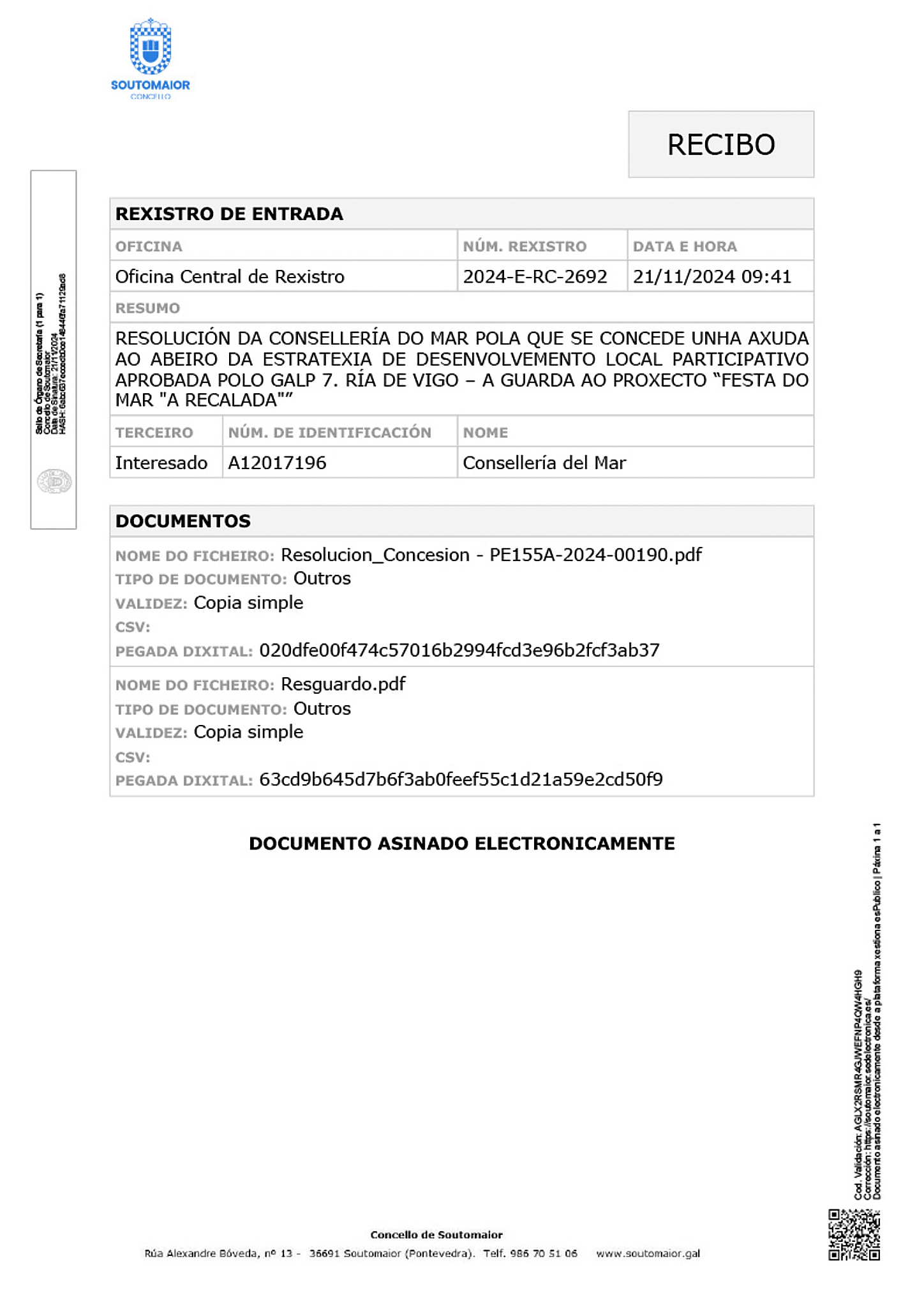 Acuse de recibo_Recibo_Recibo-2024-E-RC-2692  ENTRADA RESOLUCIÓN CONCESIÓN XUNTA