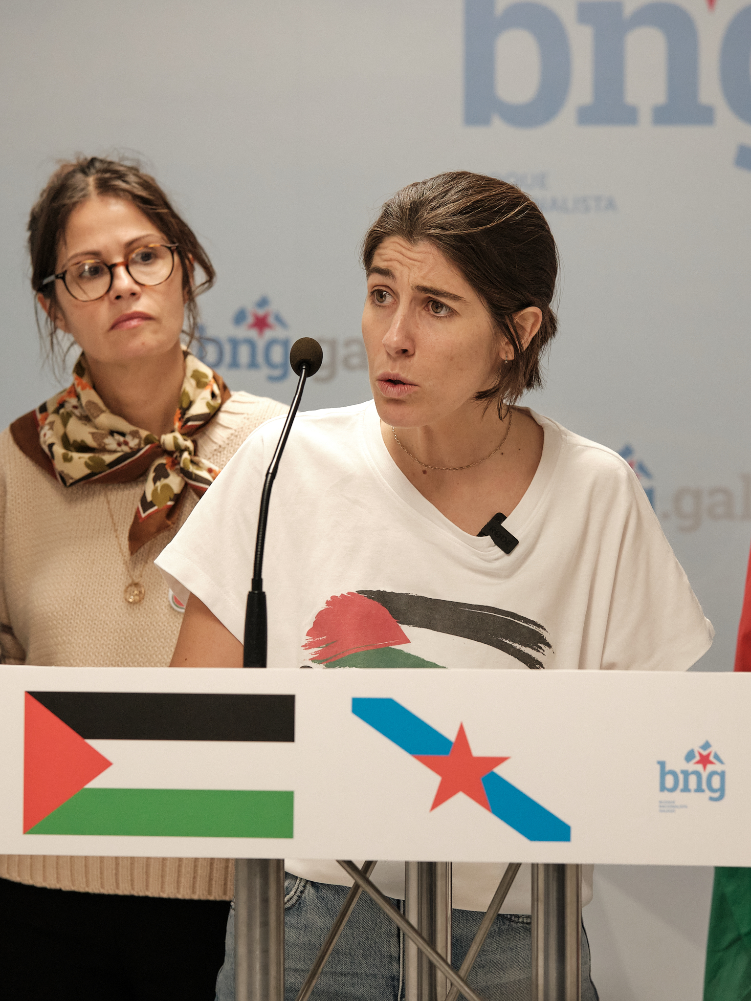 Sabela Bará na presentación da campaña