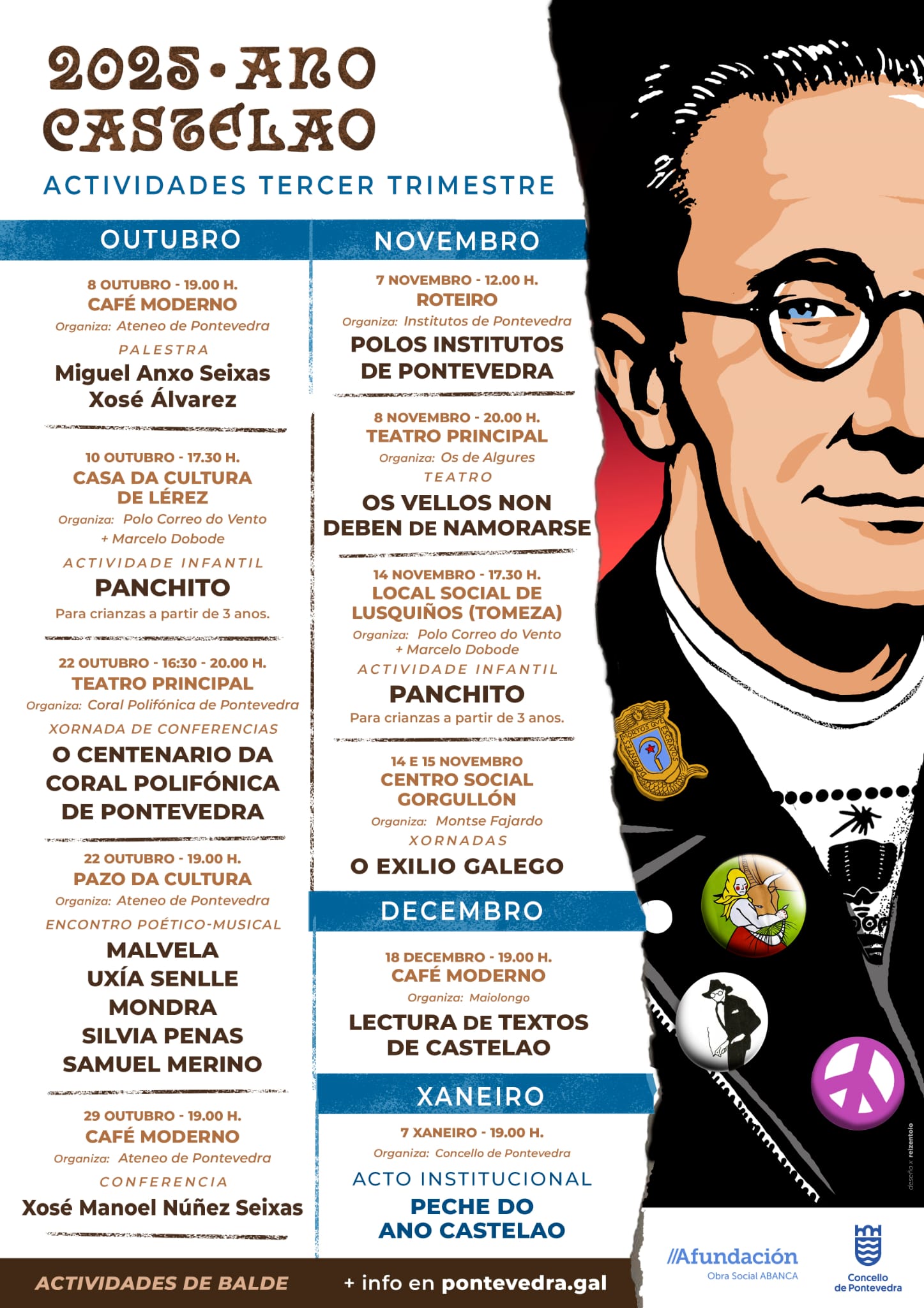 Programa Ano Castelao out-xan