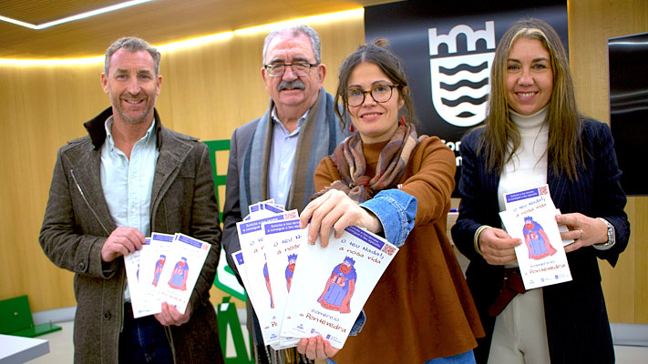 Anabel Gulías presentación da campaña de nadal de AEMPE
