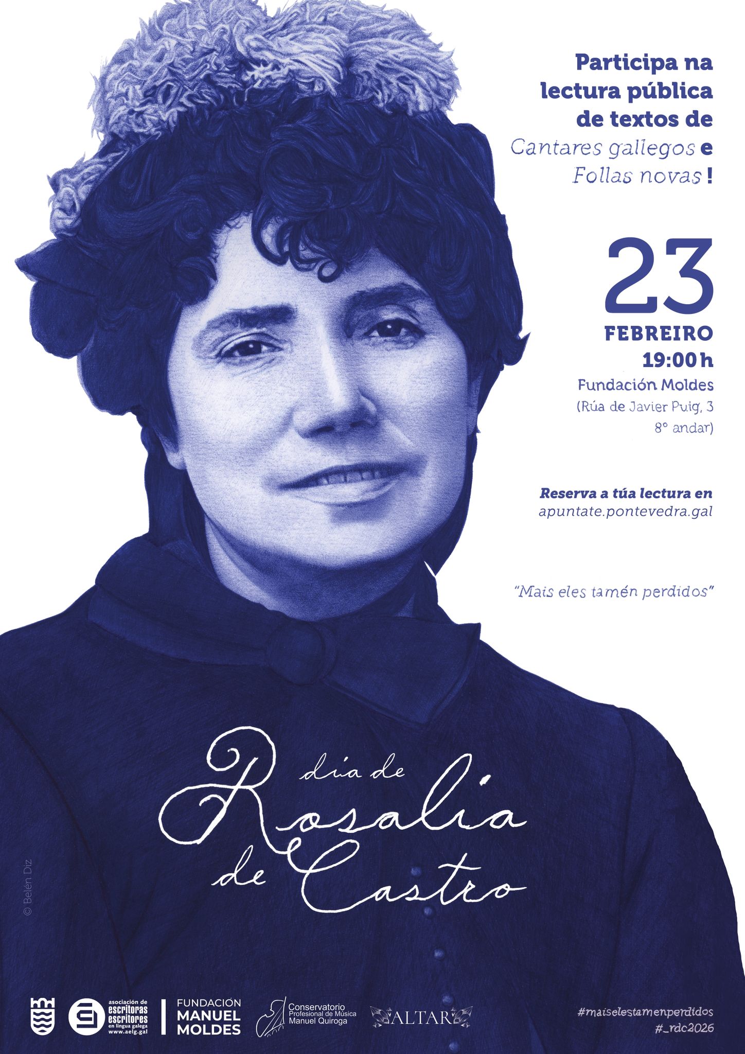 Cartaz Día Rosalía