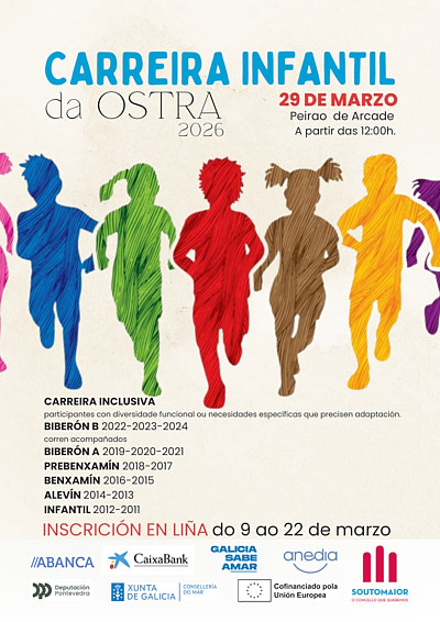 carreira da ostra infantil 2026