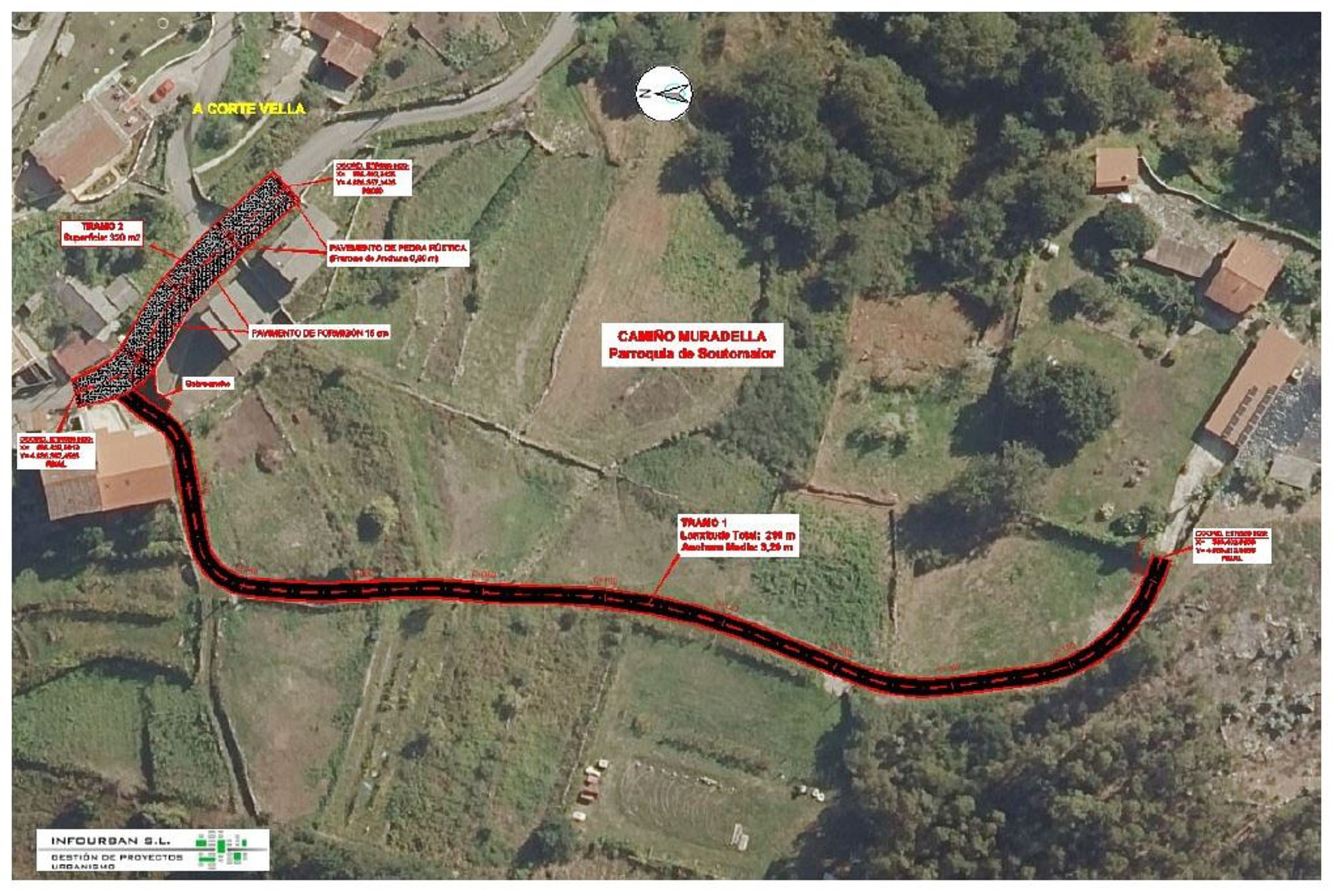 -mapa co asfaltado en Comboa