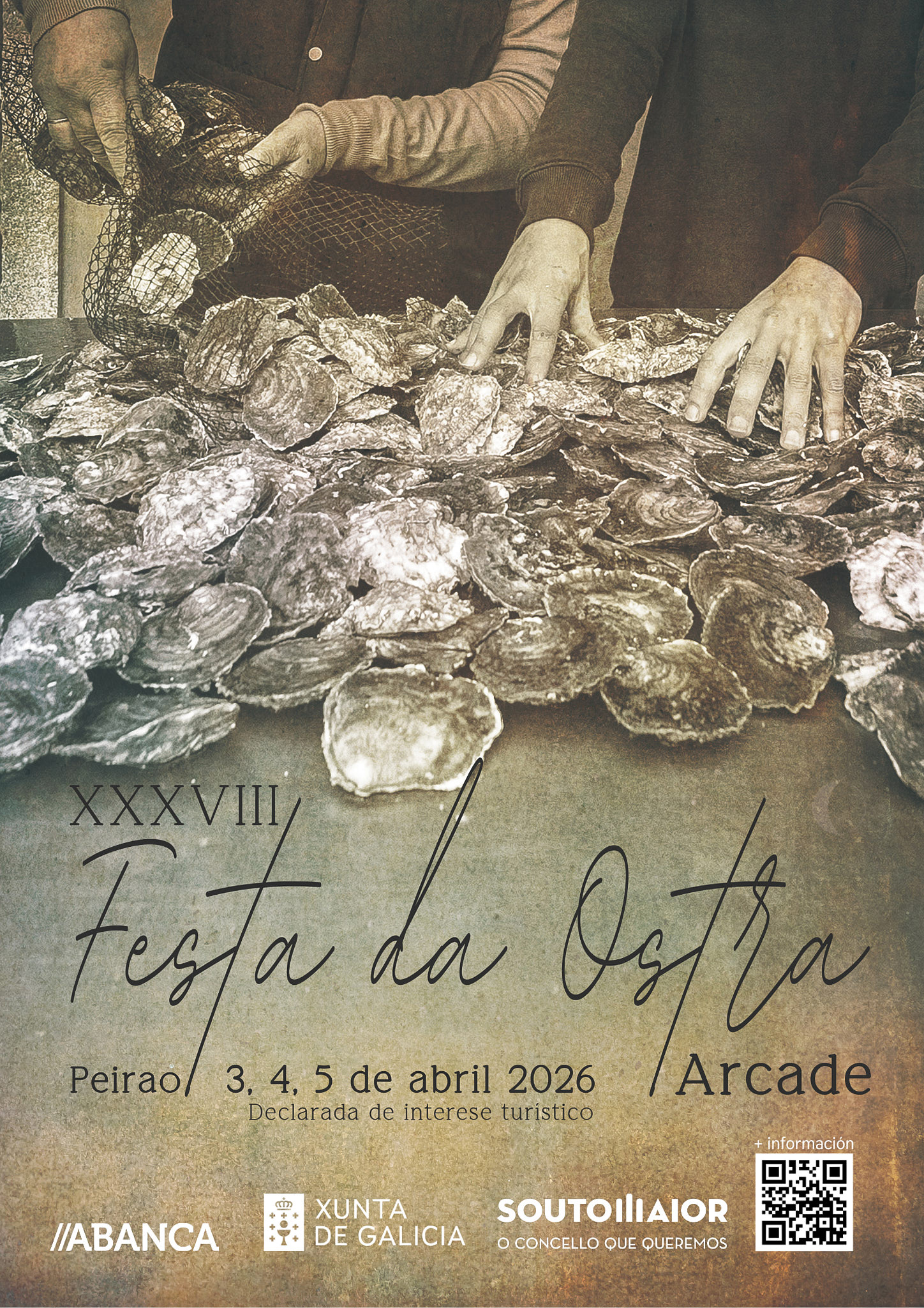cartaz XXXVIII FESTA DA OSTRA