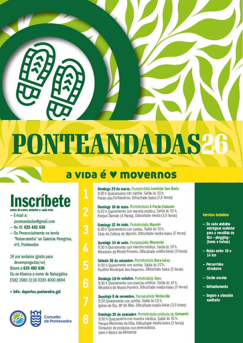 Ponteandadas 2026