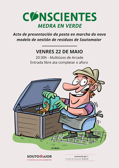 Acto de presentación do novo modelo de xestión de residuos de Soutomaior