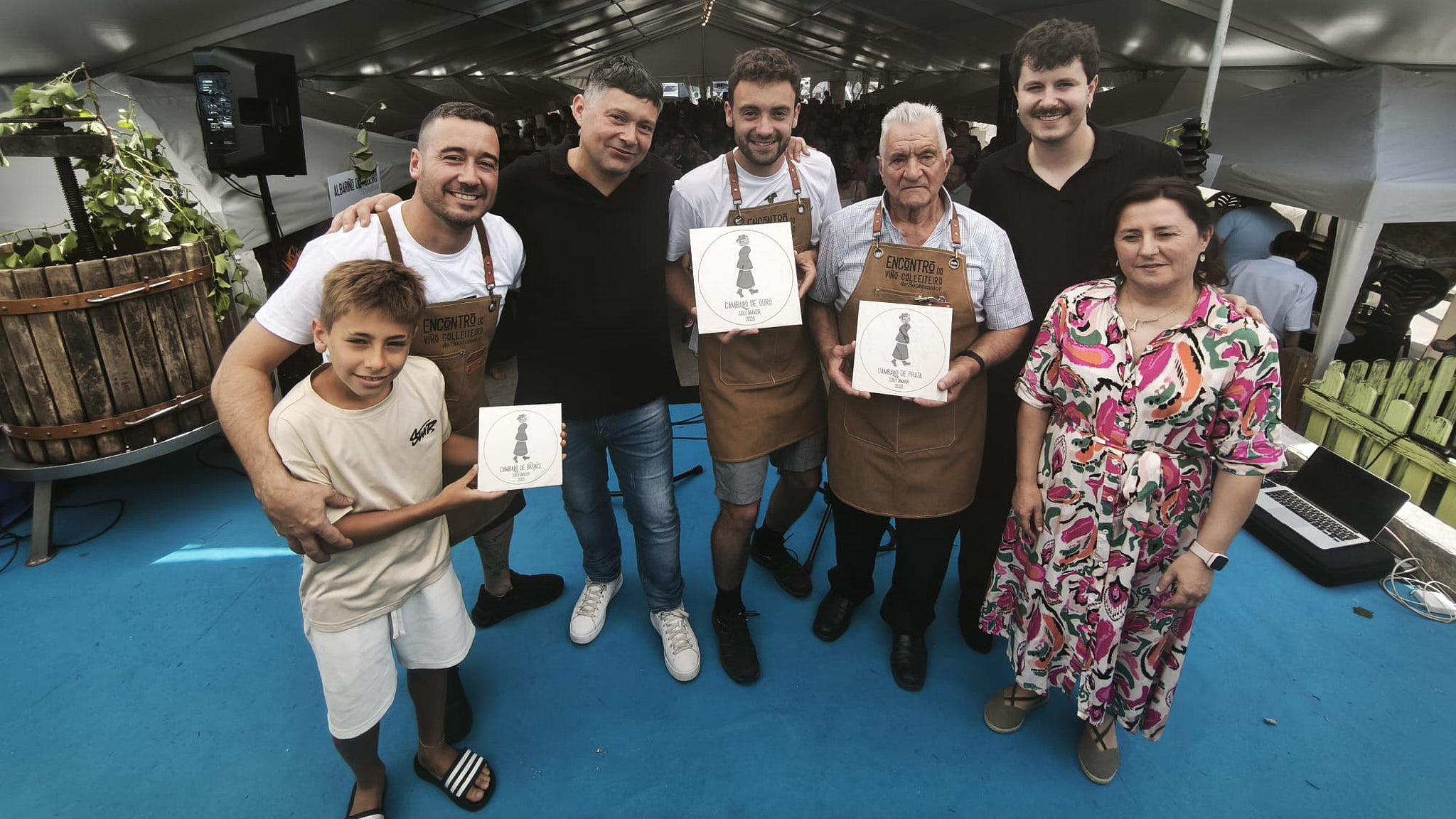premiados na II encontro do viño 2026